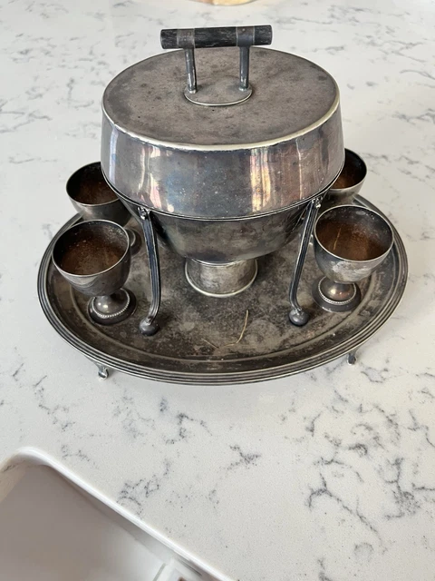 MAPPIN & WEBB London Sheffield Silver Plate Pierced Pedestal Bowl