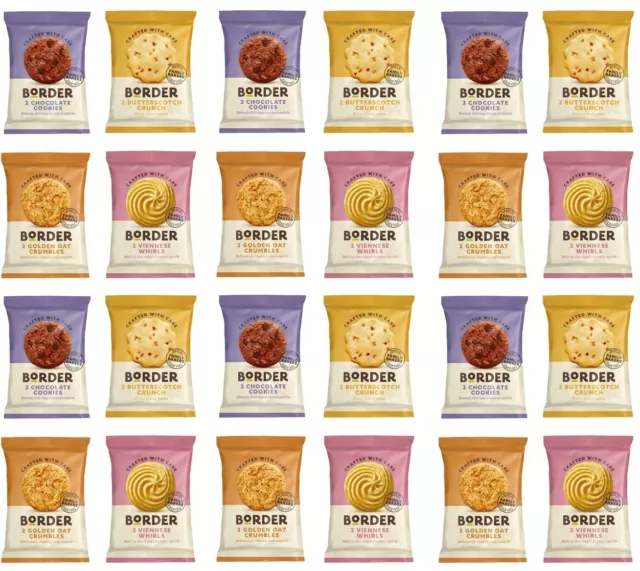 Border Family Biscuits Luxury Mini Packs in 4 Varieties - Pick & Choose