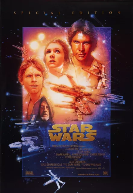 NEW Star Wars Special Edition Movie Poster Print Canvas FREE SHIPPING
