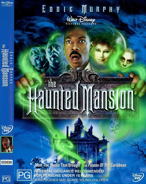 THE HAUNTED MANSION DVD (Region 4) VGC Walt Disney Eddie Murphy NEW