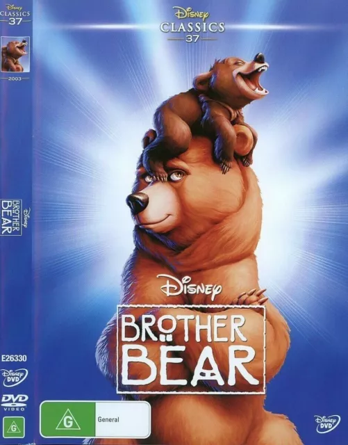 Brother Bear DVD (Region 4) VGC Disney Classics  t43