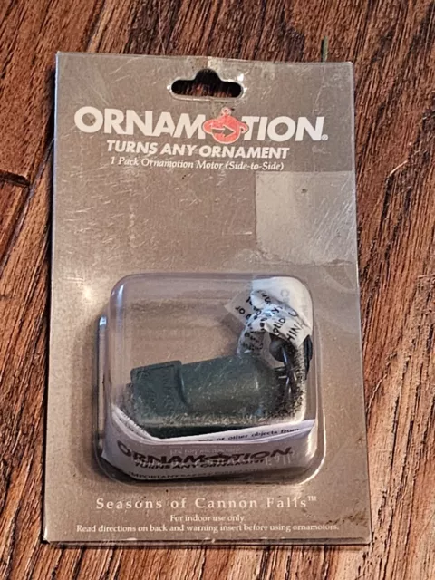 Ornamotion Motors Plug Turns/Spins Any Christmas Ornament