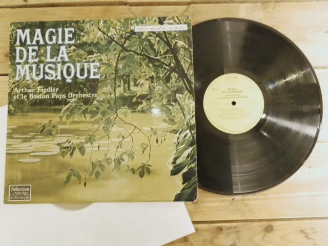 Arthur Fiedler Magie De La Musique Lp 33T Vinyle Ex Cover Ex Original 1970