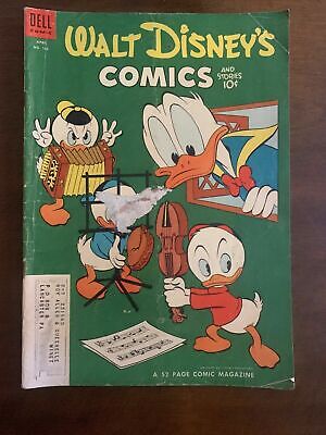 Dell Comics - Walt Disneys Comics And Stories #163 - April 1954 - Fair  (M6A)