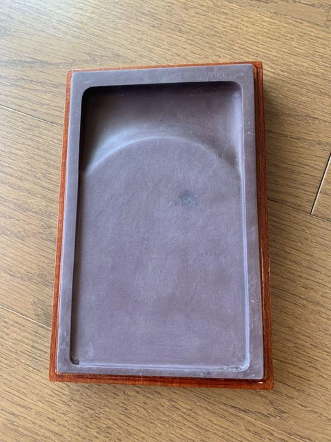 Ink Stone Suzuri Japanese Vintage Calligraphy Tool S121