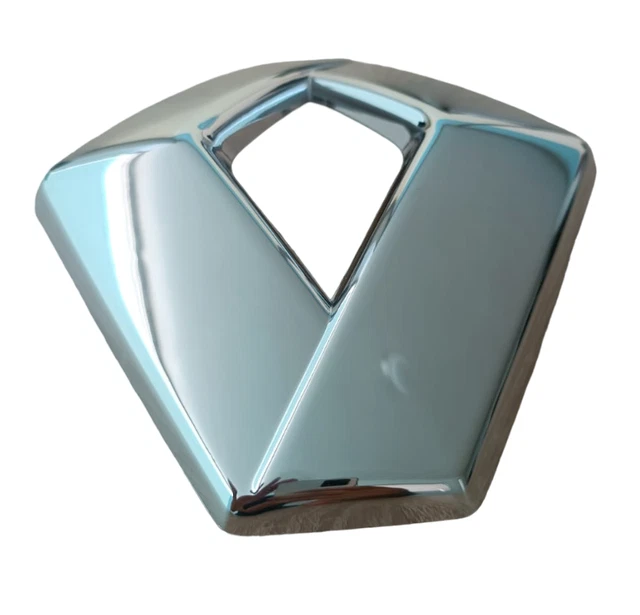 Badge Avant Compatible Renault Megane IV, Captur, Clio IV - Emblème Argenté Brillant, Référence 628905855R
