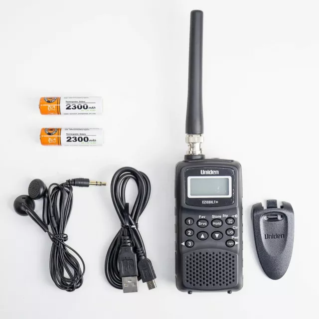 UNIDEN EZI-33XL Plus Récepteur Scanner Audio Portable Am/Fm Pour 78-512 MHZ