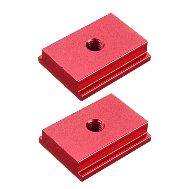 2Pcs Slot Nut     Alloy Durable Sliding Nut  Holding   Slot Fastener Fixturing