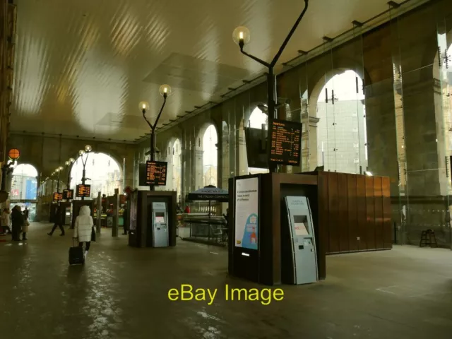 Photo 6x4 Inside the portico, Newcastle central station Newcastle upon Ty c2021