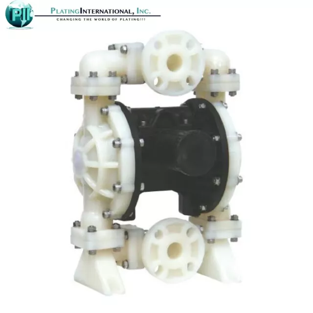 Industrial Chemical Resistant 1" Inch Air Diaphragm Pump