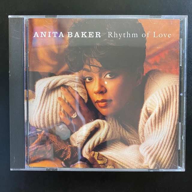 ANITA BAKER - RHYTHM OF LOVE (CD, 1994, BMG/Elektra) 61555-2