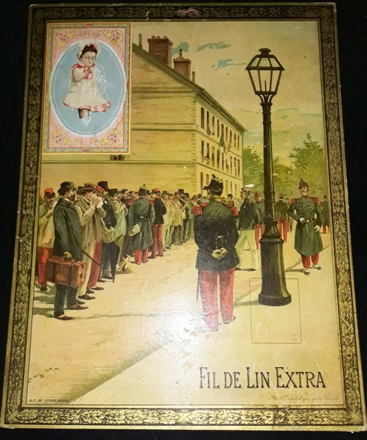 Ancien Carton Publicitaire BRETTON Pour Cuillères De Pêche - Mitchel, Pezon - Vintage