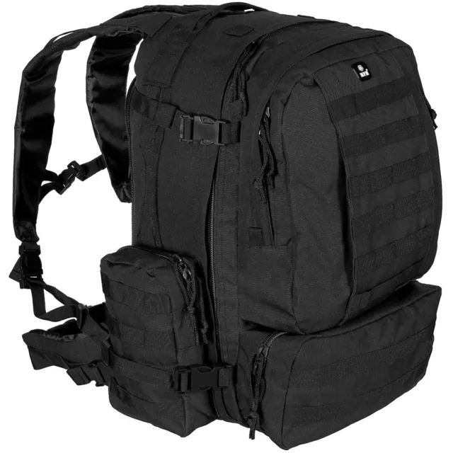 MFH Zaino Borsa Borsone militare campeggio Outdooor IT nero Tactical-Modular