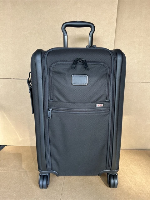 TUMI Alpha 3 International 4 Wheeled Carry On Bag 2203060 Black $975