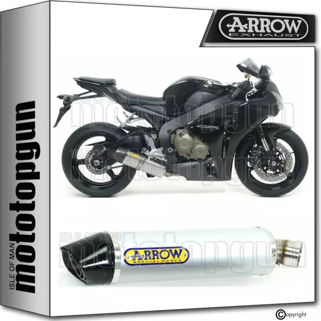 Arrow Exhaust Ok Indy-Race Carby Aluminium Honda Cbr 1000 Rr 2008 08