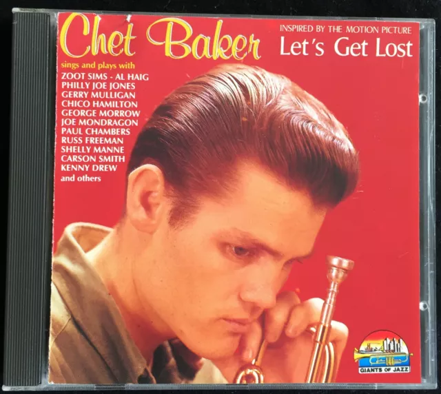 EUR　PicClick　IT　CHET　Giants　Lost・℗1952-58・CD　GET　playable!・G+　BAKER・LET'S　Jazz・Fully　Of　℗1990　12,93