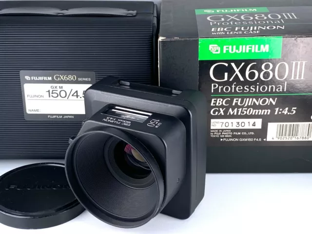 【NEAR MINT in Box】 Fujifilm GX M 150mm F4.5 Lens for GX680 II III JAPAN 152