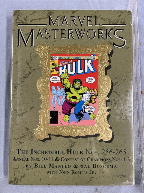 MARVEL MASTERWORKS #346 INCREDIBLE HULK Vol #17 DM Variant HC (2023) Global Ship
