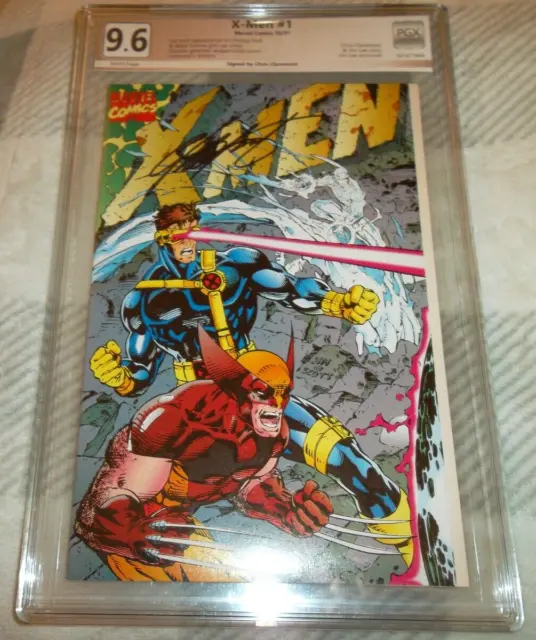 Marvel X-MEN (1991) #1 PGX 9.6 Gatefold Wraparound Cover Chris Claremont Signed