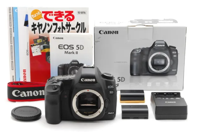 [NEAR MINT- w/Box]Canon EOS 5D Mark II 21.1 MP Digital SLR Camera From Japan