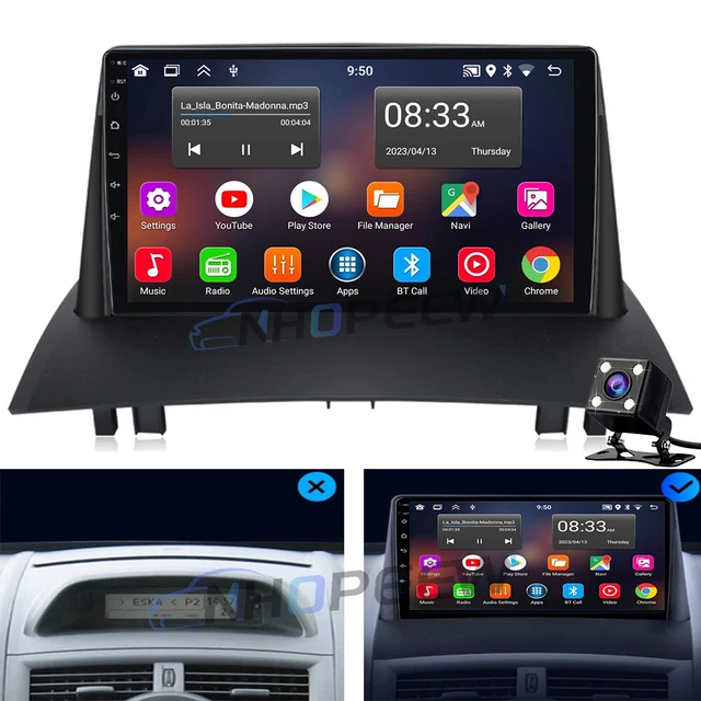 Hodozzy Autoradio Android 2GB/64GB Per Renault Megane 2 2002-2009, 7'' Carplay E Android Auto - 5