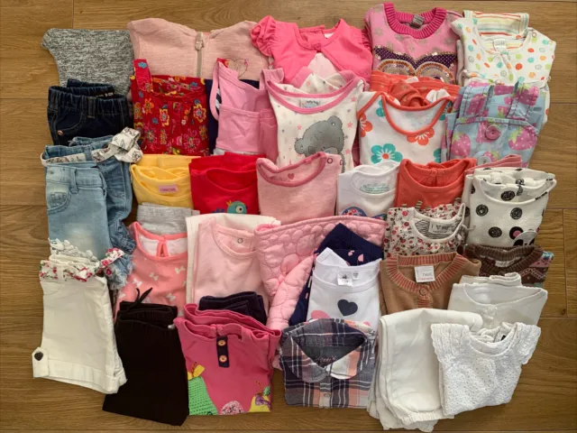 Bundle of girls clothes 9-12 months