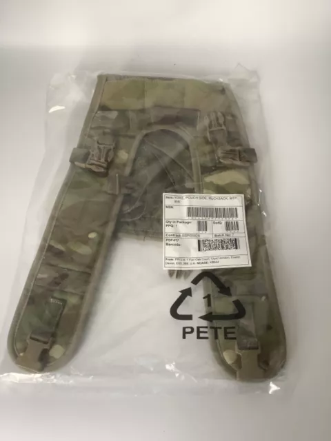 British Army Genuine Issue MTP Multicam PLCE Side pouch Webbing Yoke Harness NEW