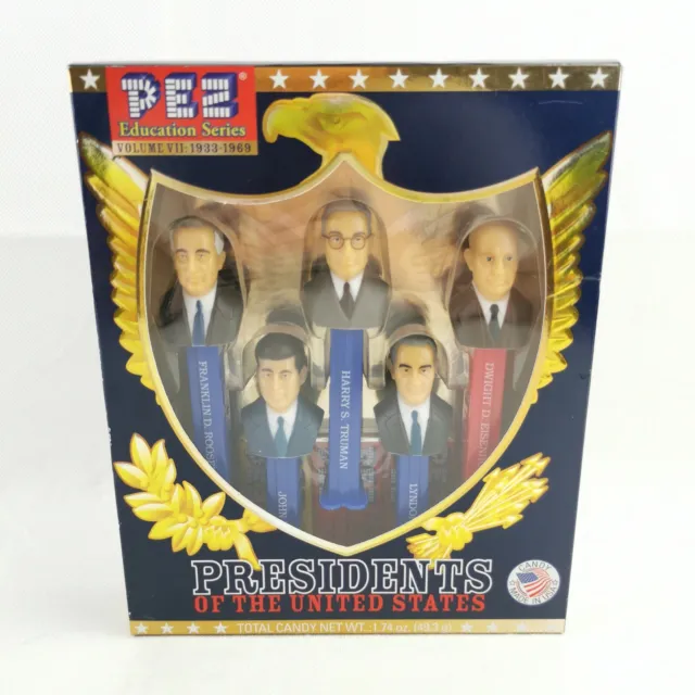 PEZ Education Series Volume VII 1933-1969 Presidents Of The United States USA
