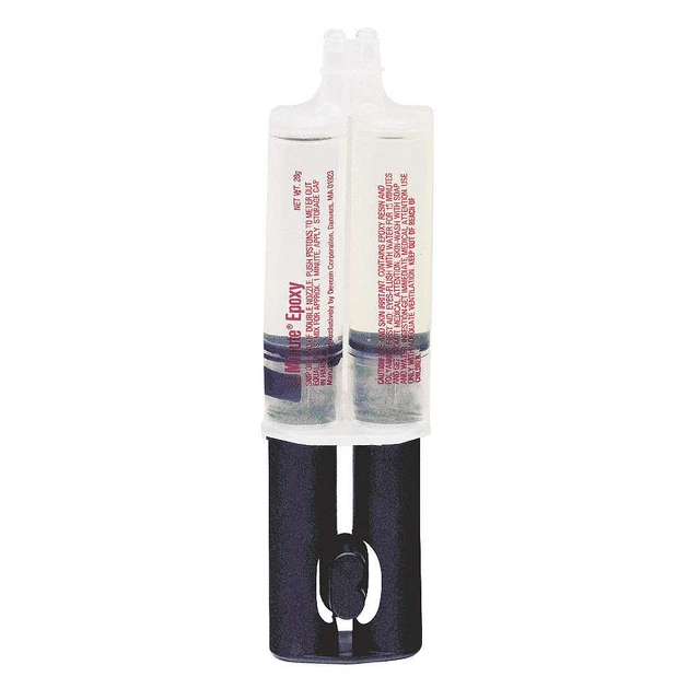 DEVCON 14240 Epoxy Adhesive,Syringe,1:1 Mix Ratio