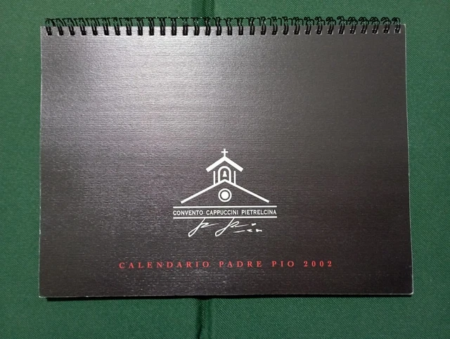 R💥C Calendario Padre Pio 2002 Bellissimo💥💥  N°740