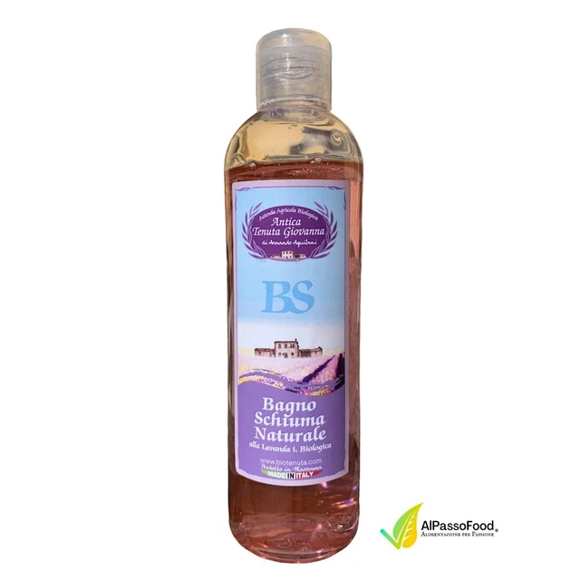 Bagnoschiuma Naturale alla Lavanda Biologico