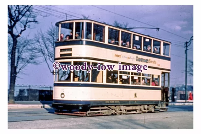 gw0372 - Sheffield Tram no 72 to Walkley - print 6x4