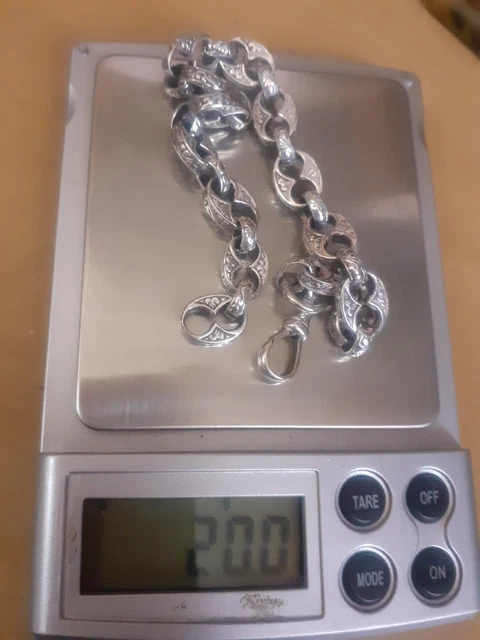 Catena Per Orologio Da Tasca In Metallo - Placcatura Oro/Argento, 37 Cm, Con Moschettone, Stile Vintage - Foto 6