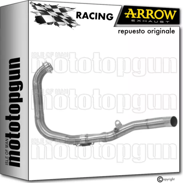 Arrow Colector Rc Acero Yamaha Yzf R3 2021 21 2022 22 2023 23