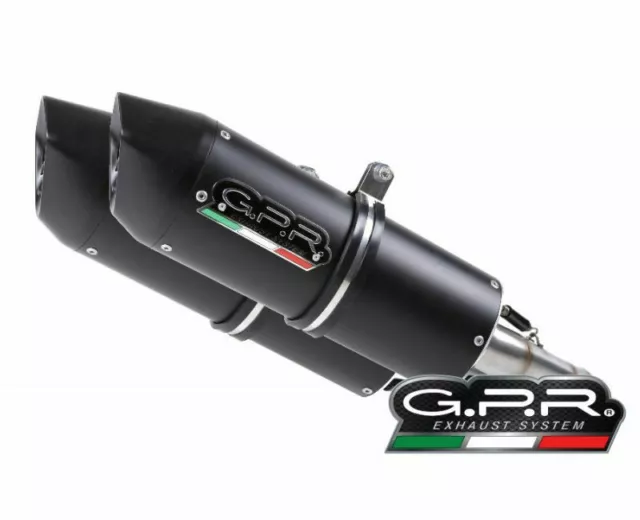 Honda VARADERO 1000 1999-2011 GPR Furore Nero Terminali Scarico Exhaust