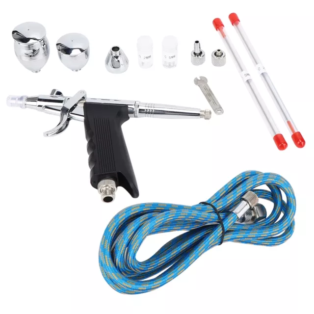 Airbrush Kit Spray Gun Model Paint Tattoo Airbrush Kit Air Brush Paint Art 3 Cup