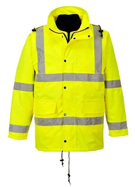 (TG. L) Portwest S461 Giacca Traspirante Alta Visibilit , Giallo, L - NUOVO
