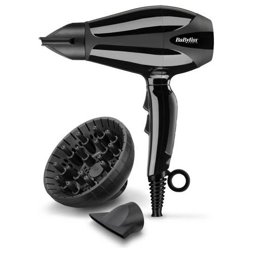 BaByliss 6715DE Asciuga Capelli Nero 2400W