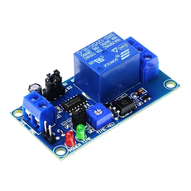 Kemo B133 Präzisions-Zeitrelais Bausatz 12V – DIY Zeitschalter Für Elektronikprojekte