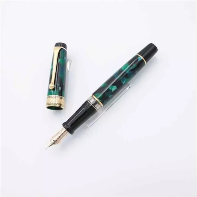 AURORA Fountain Pen Resin Optima Green Nib M 14K
