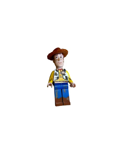 LEGO 7596 TOY STORY Trash Compactor Escape Minifigure WOODY DIRT STAINS