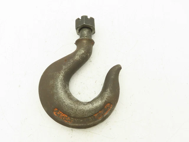 Crosby 7.5 Ton Hoist Hook Threaded Swivel Shank Non-Latching