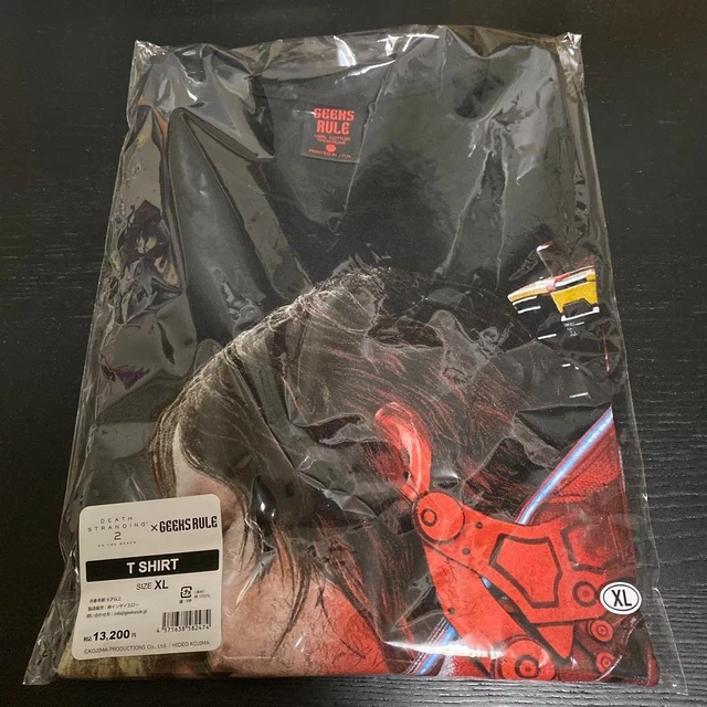 【XXL】DEATH STRANDING 2 GEEKS RULE　Tシャツ DEATH STRANDING 2 x GEEKS RULE DEATH STRANDING World Strand Tour 2