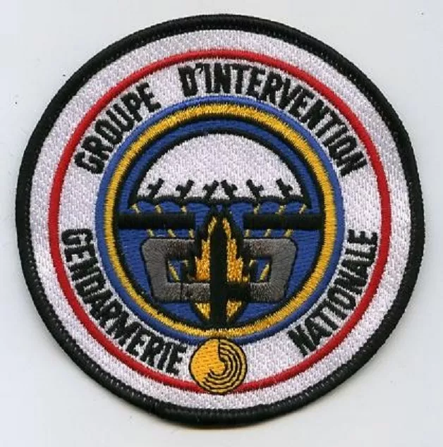 France Gendarmerie Nationale GIGN Ile de la Reunion Antenne 15-974 Reunion  Patch