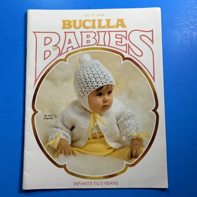 Bucilla Bebés 18 Proyectos Tejer Bebés a 2 Años Patrones Vintage