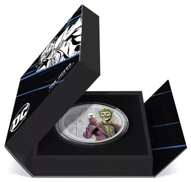2023 Niue 3 oz Silver - Coin $10 DC Villains: THE JOKER™