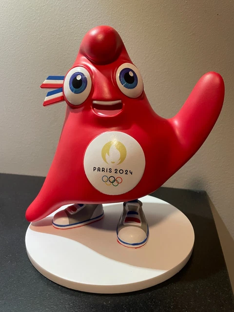Lot de 3 Mascottes Phryges Paralympiques JO Paris 2024 Neuves