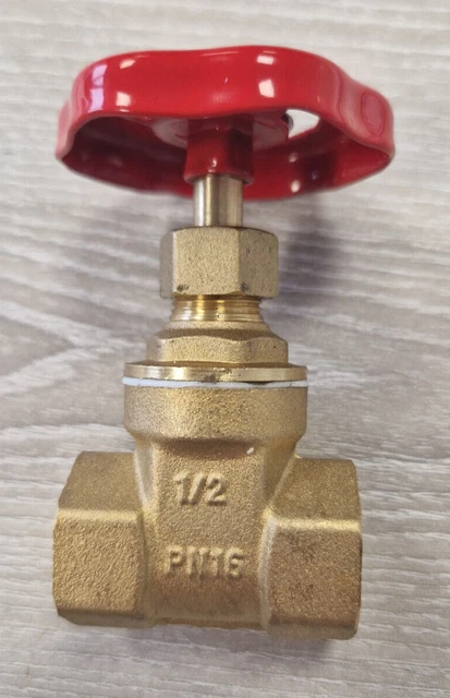Valvola cancello resistente 1/2"BSP ottone PN16 GV157-12