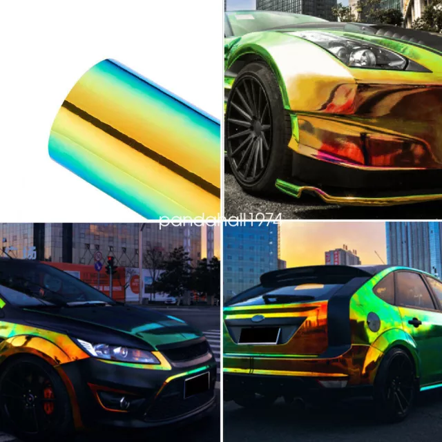 135*60CM Glossy ColorfuL Car Body Films Vinyl Car Wrap Sticker Decal Film AU STK 3