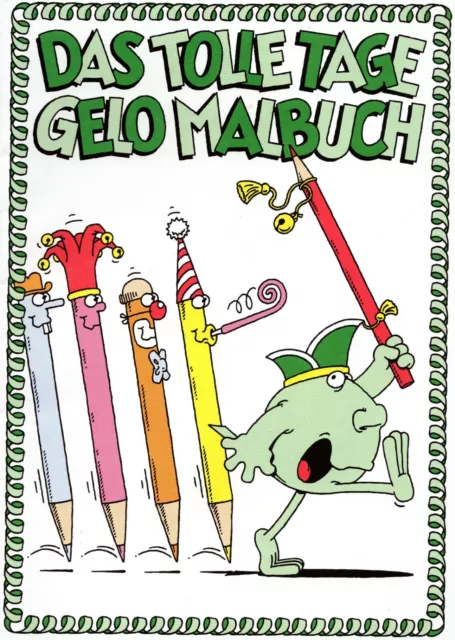 DAS TOLLE TAGE GELO KINDER MALBUCH malen basteln spielen Werbeartikel APOTHEKE